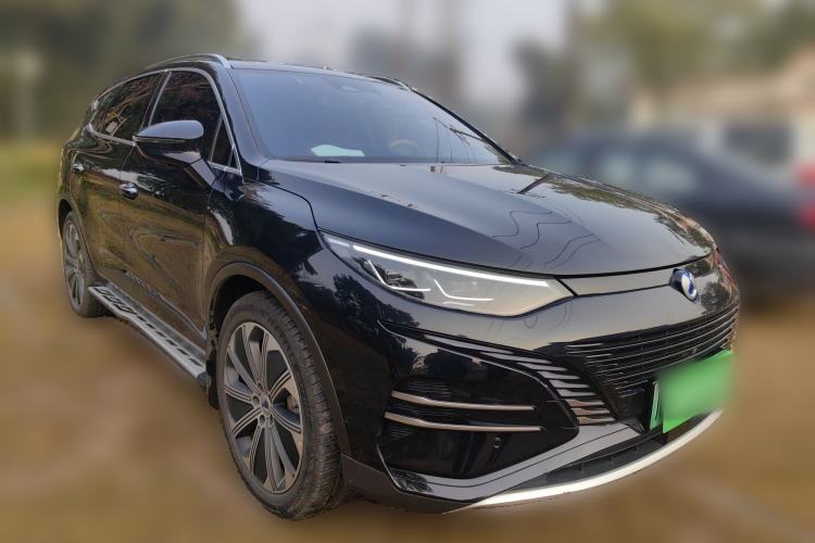 Used Denza N8 2023 Four-Wheel Drive Ultra-Hybrid Flagship Seven-Seater Version Front Right 45 Deg