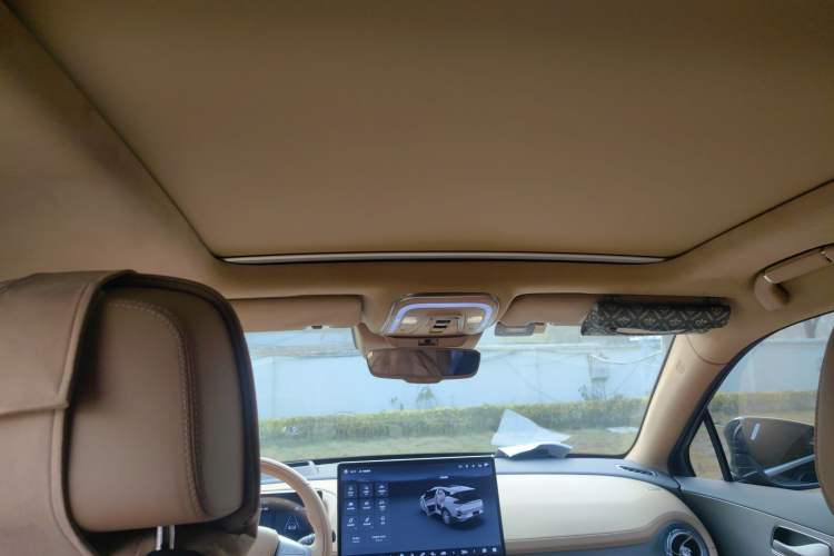 Used Denza N8 2023 Four-Wheel Drive Ultra-Hybrid Flagship Seven-Seater Version Headliner