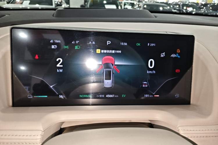 Used Denza N8 2023 Four-Wheel Drive Ultra-Hybrid Flagship Six-Seater Version Instrument Cluster
