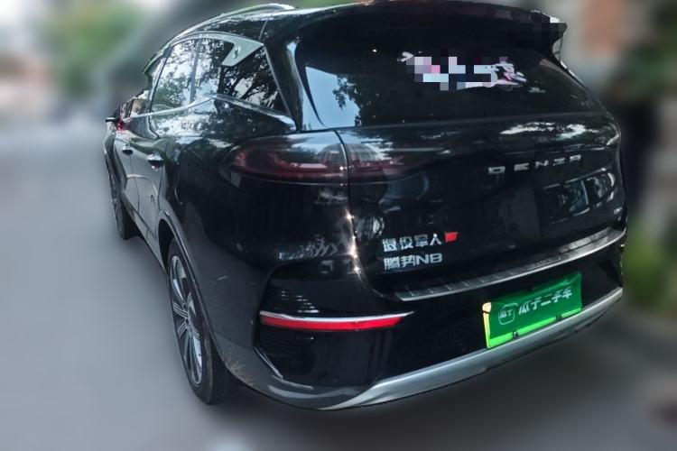 Used Denza N8 2023 Four-Wheel Drive Ultra-Hybrid Flagship Six-Seater Version Rear Left 45 Deg