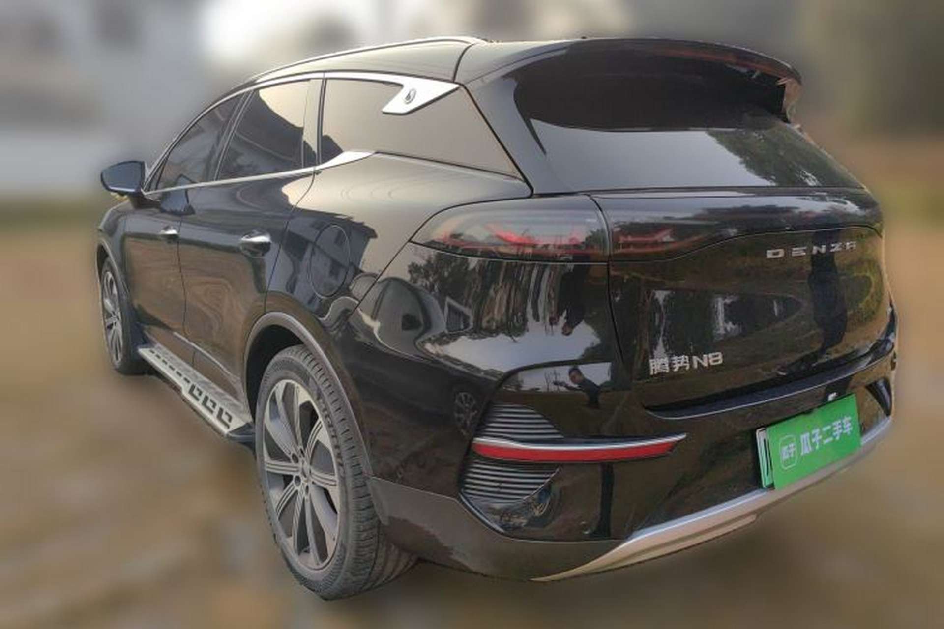 Used Denza N8 2023 Four-Wheel Drive Ultra-Hybrid Flagship Seven-Seater Version Rear Left 45 Deg