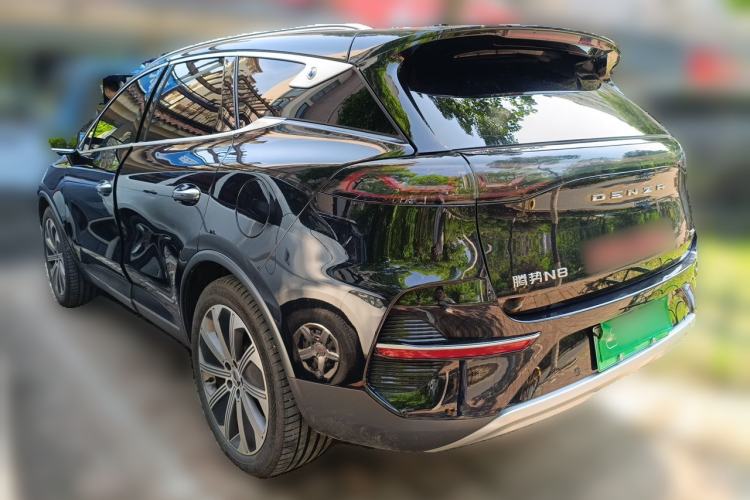 Used Denza N8 2023 Four-Wheel Drive Ultra-Hybrid Flagship Six-Seater Version Rear Left 45 Deg