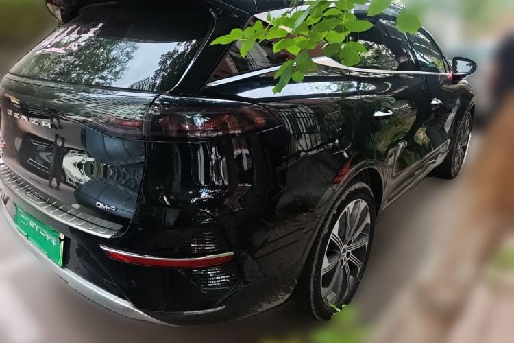 Used Denza N8 2023 Four-Wheel Drive Ultra-Hybrid Flagship Six-Seater Version Rear Right 45 Deg