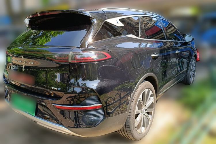 Used Denza N8 2023 Four-Wheel Drive Ultra-Hybrid Flagship Six-Seater Version Rear Right 45 Deg