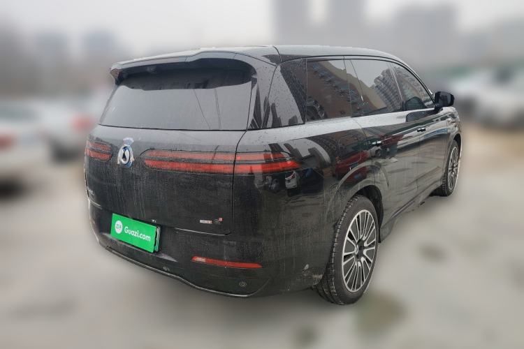 Used Denza N8 2023 Four-Wheel Drive Ultra-Hybrid Flagship Six-Seater Version Rear Right 45 Deg