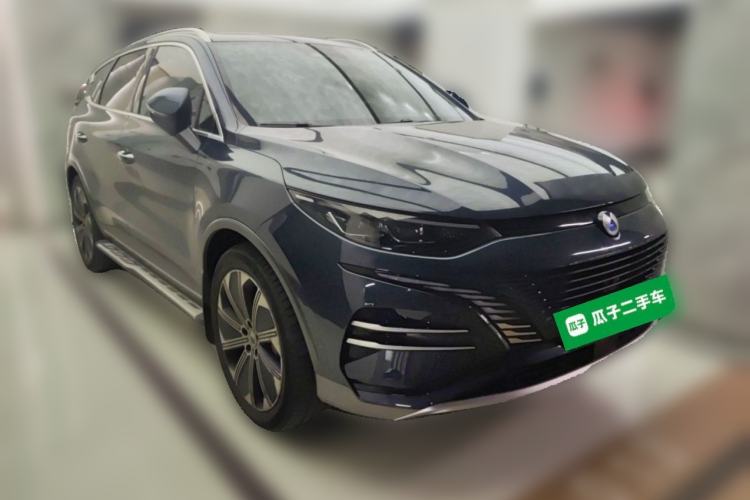 Used Denza N8 2023 Four-Wheel Drive Ultra-Hybrid Flagship Six-Seater Version Front Right 45 Deg