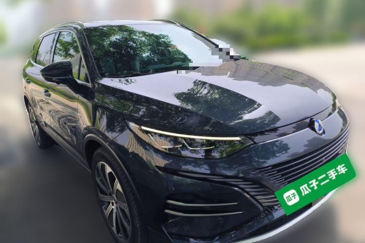 Used Denza N8 2023 Four-Wheel Drive Ultra-Hybrid Flagship Six-Seater Version Front Right 45 Deg