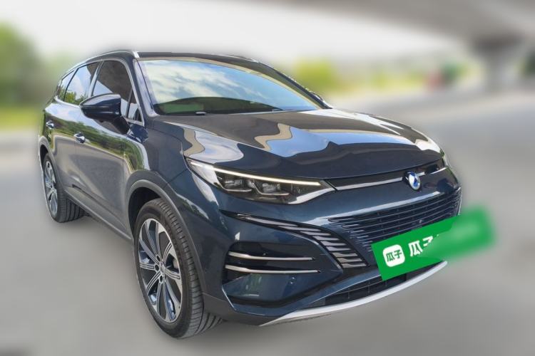 Used Denza N8 2023 Four-Wheel Drive Ultra-Hybrid Flagship Six-Seater Version Front Right 45 Deg
