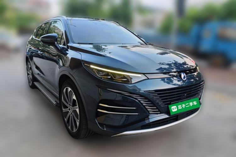 Used Denza N8 2023 Four-Wheel Drive Ultra-Hybrid Flagship Six-Seater Version Front Right 45 Deg