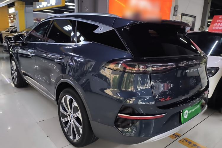Used Denza N8 2023 Four-Wheel Drive Ultra-Hybrid Flagship Six-Seater Version Rear Left 45 Deg