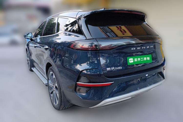 Used Denza N8 2023 Four-Wheel Drive Ultra-Hybrid Flagship Six-Seater Version Rear Left 45 Deg