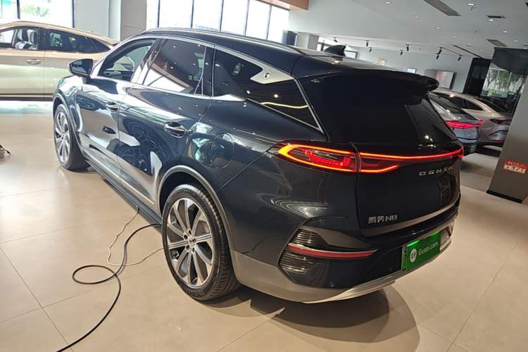 Used Denza N8 2023 Four-Wheel Drive Ultra-Hybrid Flagship Six-Seater Version Rear Left 45 Deg