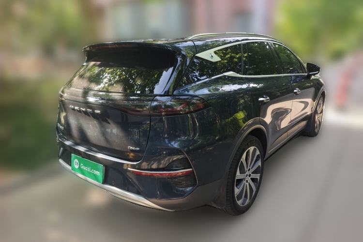 Used Denza N8 2023 Four-Wheel Drive Ultra-Hybrid Flagship Six-Seater Version Rear Right 45 Deg