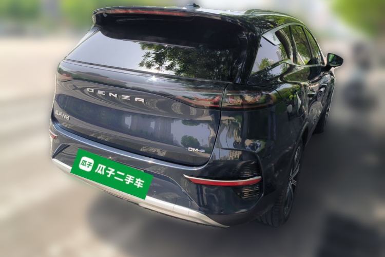 Used Denza N8 2023 Four-Wheel Drive Ultra-Hybrid Flagship Six-Seater Version Rear Right 45 Deg
