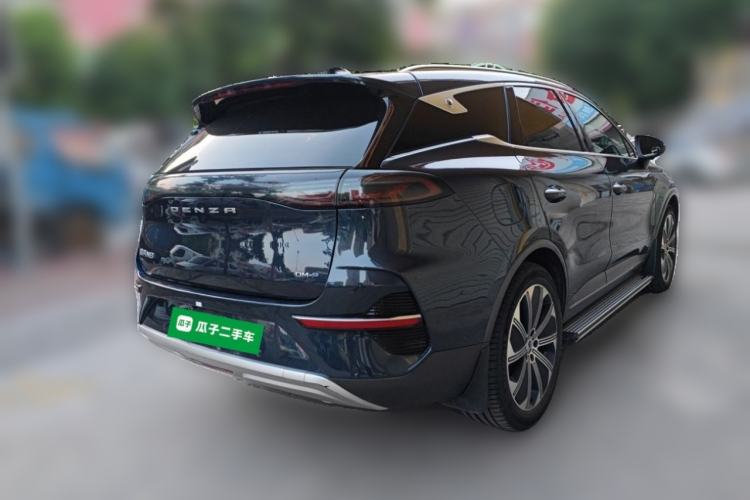 Used Denza N8 2023 Four-Wheel Drive Ultra-Hybrid Flagship Six-Seater Version Rear Right 45 Deg