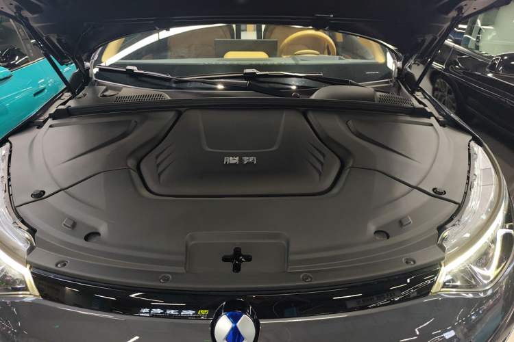 Used Denza N8 2023 Four-Wheel Drive Ultra-Hybrid Flagship Six-Seater Version Engine Bay