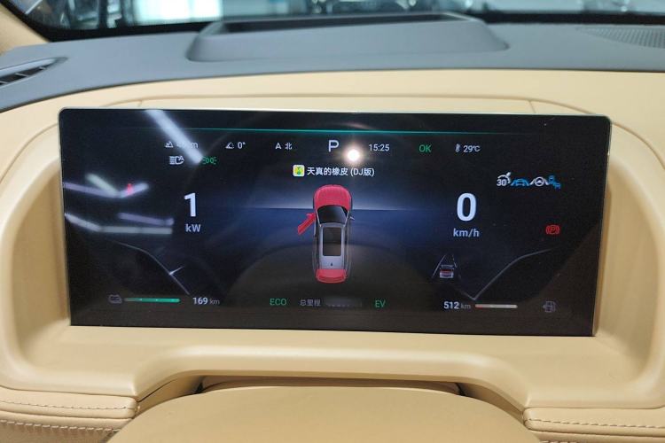 Used Denza N8 2023 Four-Wheel Drive Ultra-Hybrid Flagship Six-Seater Version Instrument Cluster