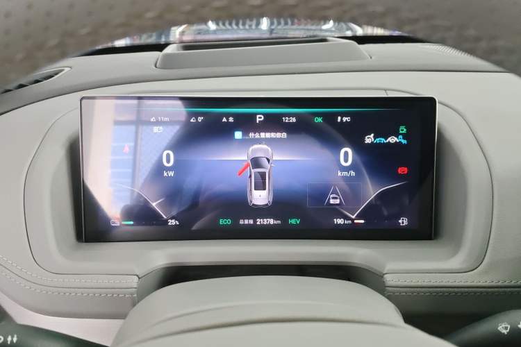 Used Denza N8 2023 Four-Wheel Drive Ultra-Hybrid Flagship Six-Seater Version Instrument Cluster