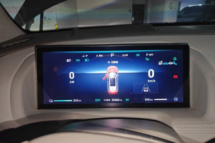 Used Denza N8 2023 Four-Wheel Drive Ultra-Hybrid Flagship Six-Seater Version Instrument Cluster