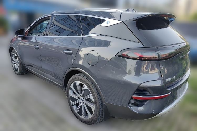 Used Denza N8 2023 Four-Wheel Drive Ultra-Hybrid Flagship Six-Seater Version Rear Left 45 Deg