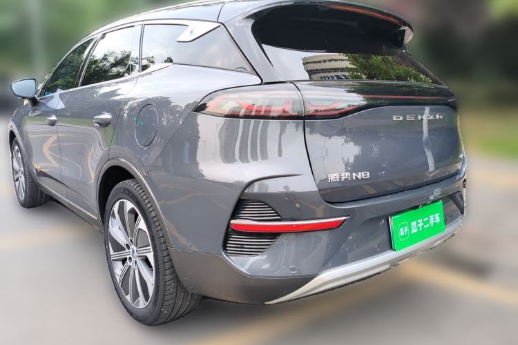 Used Denza N8 2023 Four-Wheel Drive Ultra-Hybrid Flagship Six-Seater Version Rear Left 45 Deg