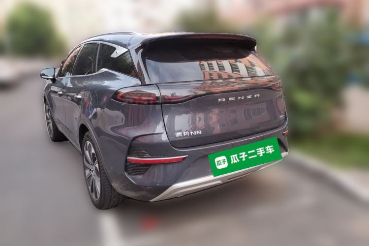 Used Denza N8 2023 Four-Wheel Drive Ultra-Hybrid Flagship Six-Seater Version Rear Left 45 Deg