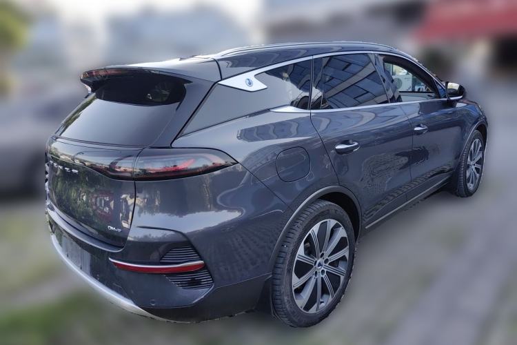 Used Denza N8 2023 Four-Wheel Drive Ultra-Hybrid Flagship Six-Seater Version Rear Right 45 Deg