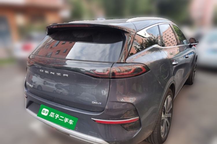 Used Denza N8 2023 Four-Wheel Drive Ultra-Hybrid Flagship Six-Seater Version Rear Right 45 Deg