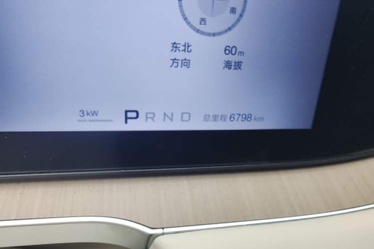 Used Denza N8L 2025 Model Flagship Model Odometer Close Up