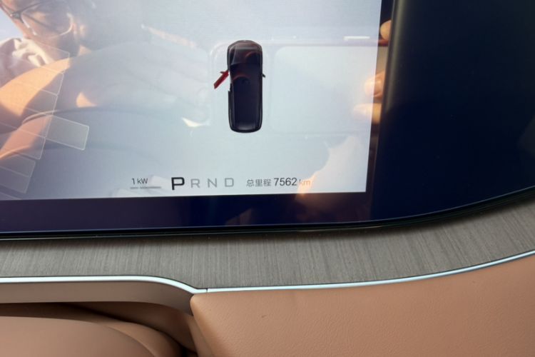 Used Denza N8L 2025 Model Zunrong Model Odometer Close Up