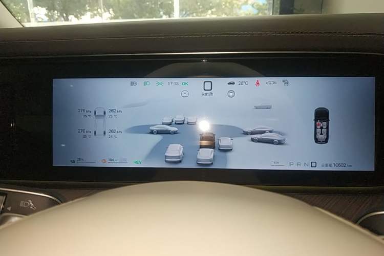 Used Denza N9 2025 Flagship Model Instrument Cluster