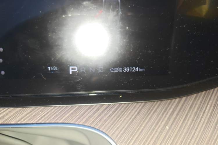Used Denza N9 2025 Prestige Version Odometer Close Up