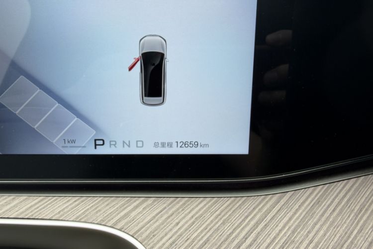 Used Denza N9 2025 Prestige Version Odometer Close Up