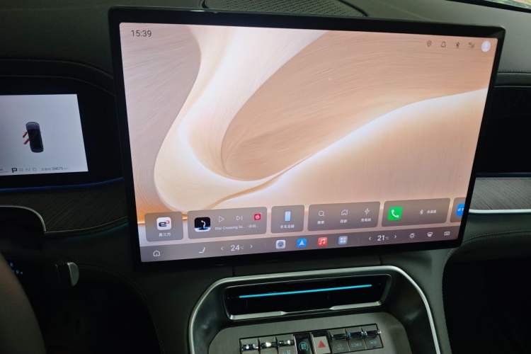 Used Denza N9 2025 Prestige Version Audio And AC Panel