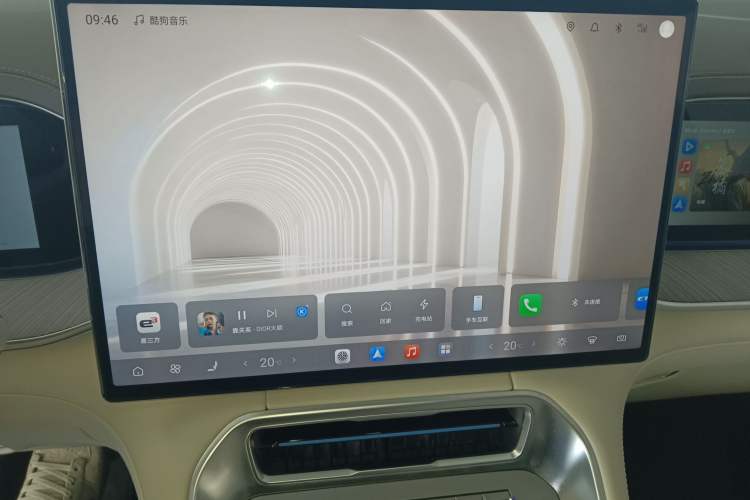 Used Denza N9 2025 Prestige Version Audio And AC Panel