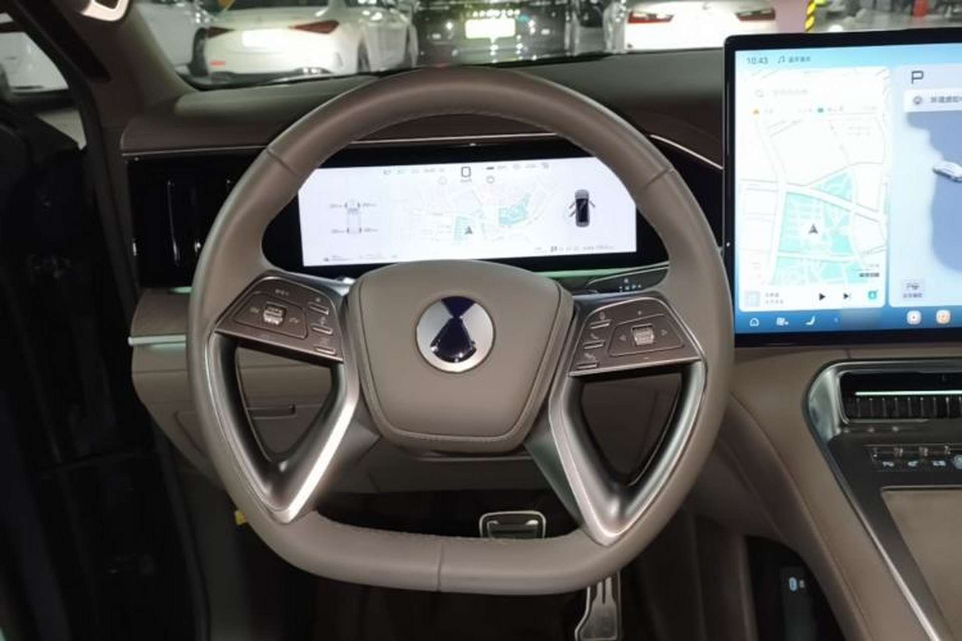 Used Denza N9 2025 Flagship Model Steering Wheel