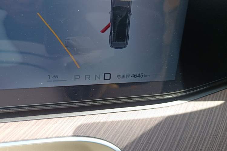 Used Denza N9 2026 Model Flagship Edition Odometer Close Up