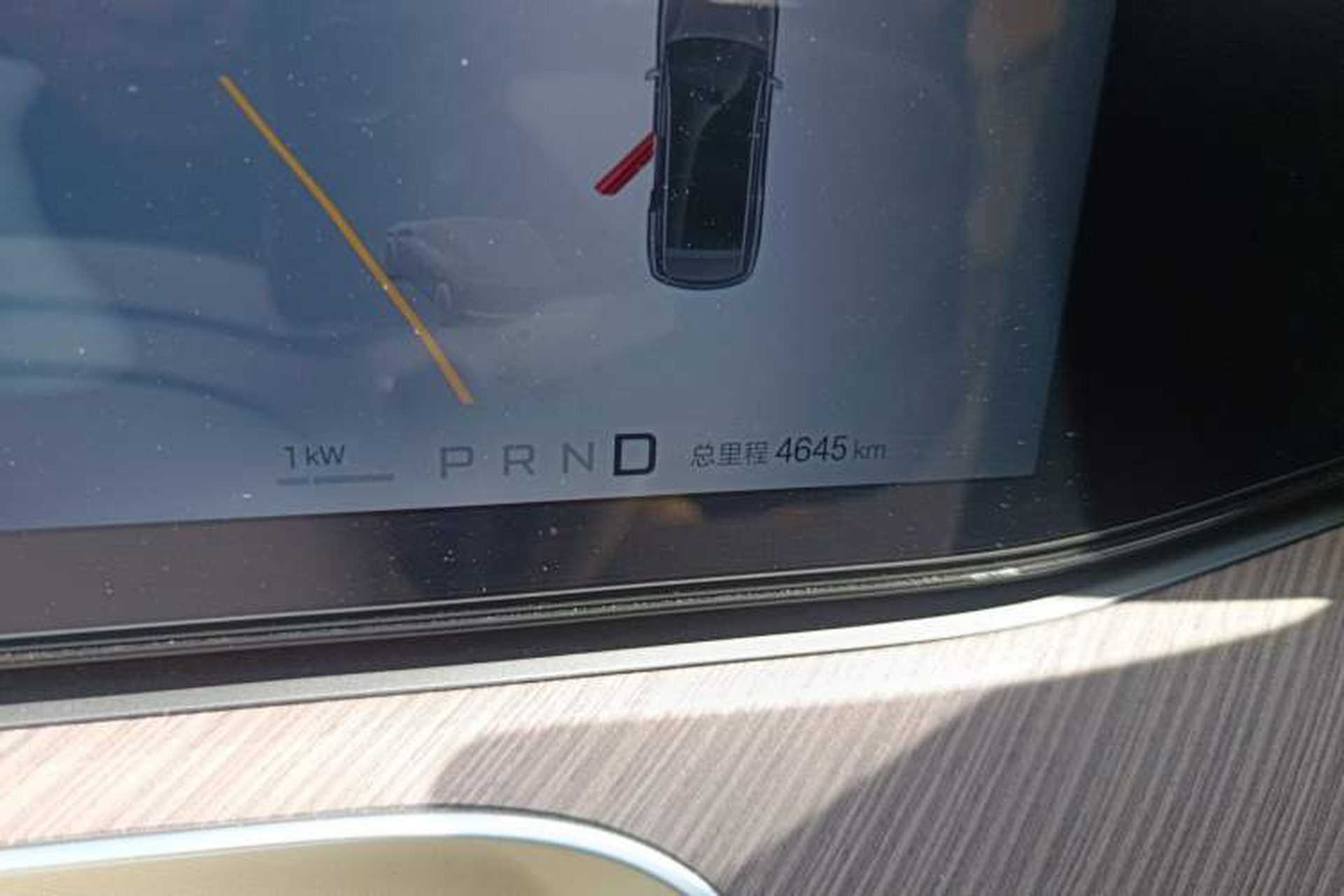 Used Denza N9 2026 Model Flagship Edition Odometer Close Up