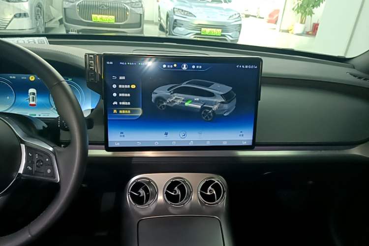 Used Denza X 2020 PHEV Classic Edition Audio And AC Panel