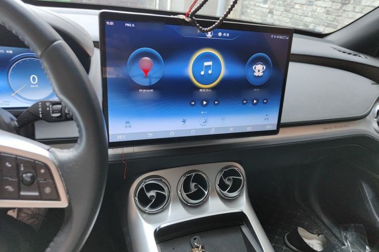 Used Denza X 2020 PHEV Classic Edition Audio And AC Panel