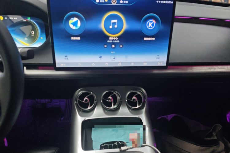Used Denza X 2020 PHEV Flagship Edition Audio And AC Panel