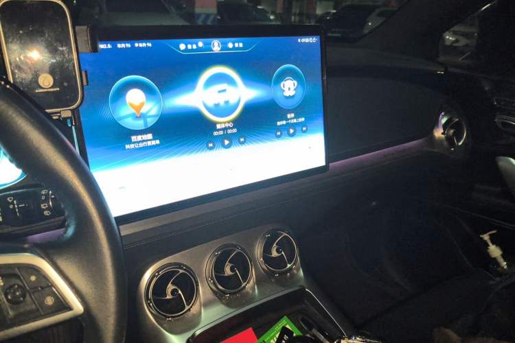 Used Denza X 2020 PHEV Sport Edition Audio And AC Panel