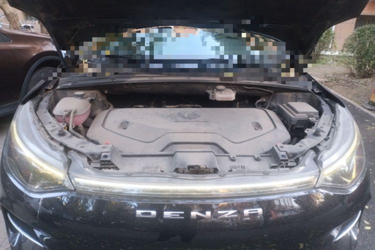 Used Denza X 2020 All-Electric Flagship Model Engine Bay