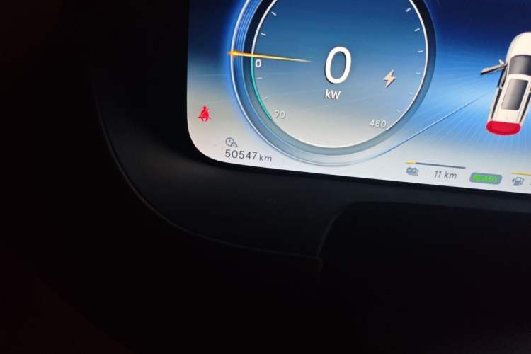 Used Denza X 2020 PHEV Flagship Edition Odometer Close Up