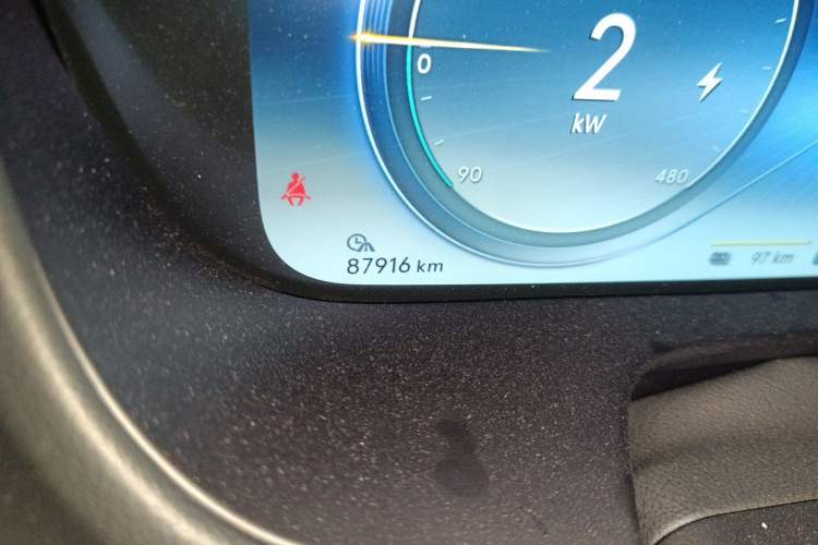 Used Denza X 2020 PHEV Flagship Edition Odometer Close Up