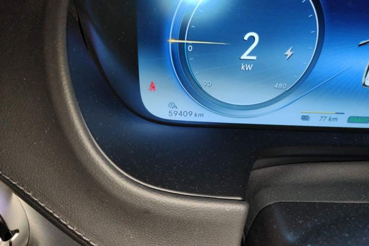 Used Denza X 2020 PHEV Flagship Edition Odometer Close Up