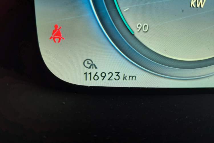 Used Denza X 2020 PHEV Sport Edition Odometer Close Up