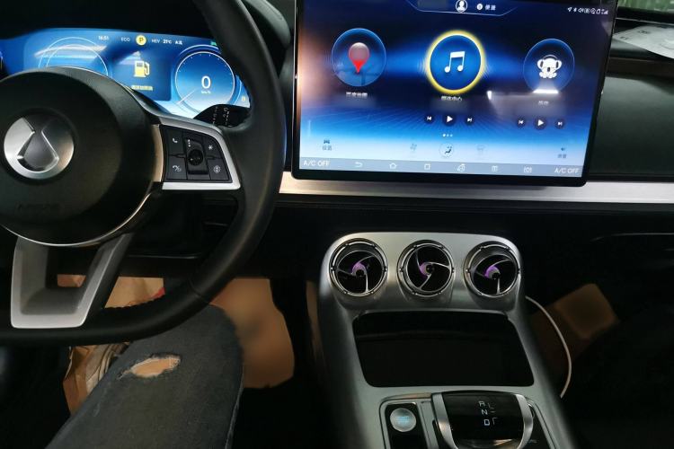 Used Denza X 2020 PHEV Flagship Edition Audio And AC Panel