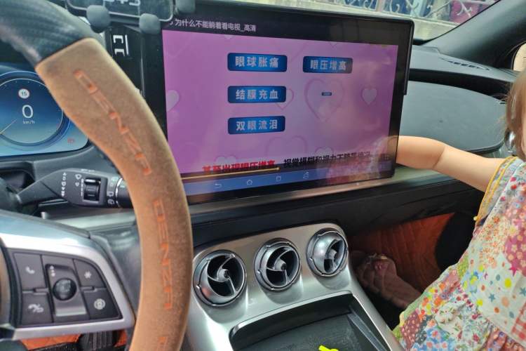 Used Denza X 2020 PHEV Sport Edition Audio And AC Panel