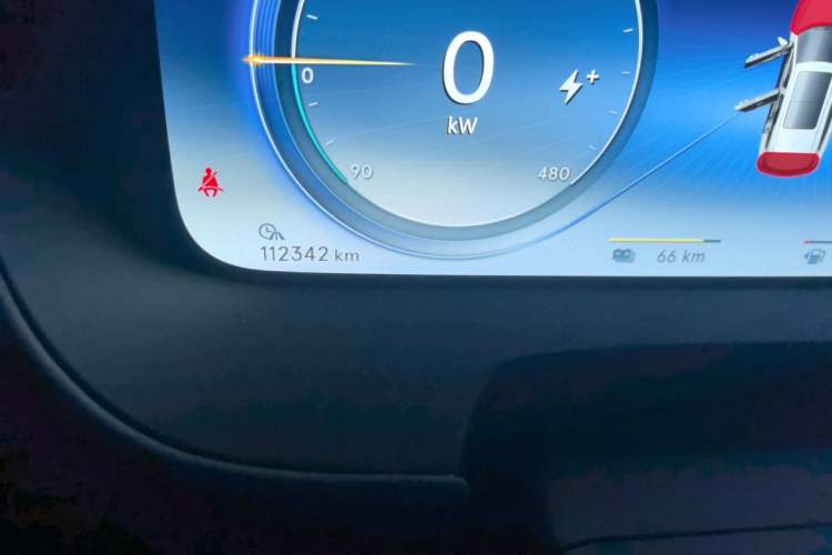Used Denza X 2020 PHEV Classic Edition Odometer Close Up